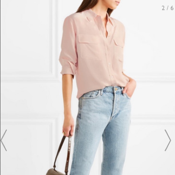 Equipment Tops - Equipment Signature Silk Blouse